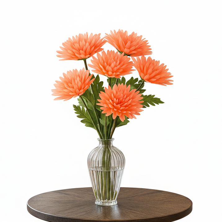 Peach Yellow Dahlia (Pack of 100)