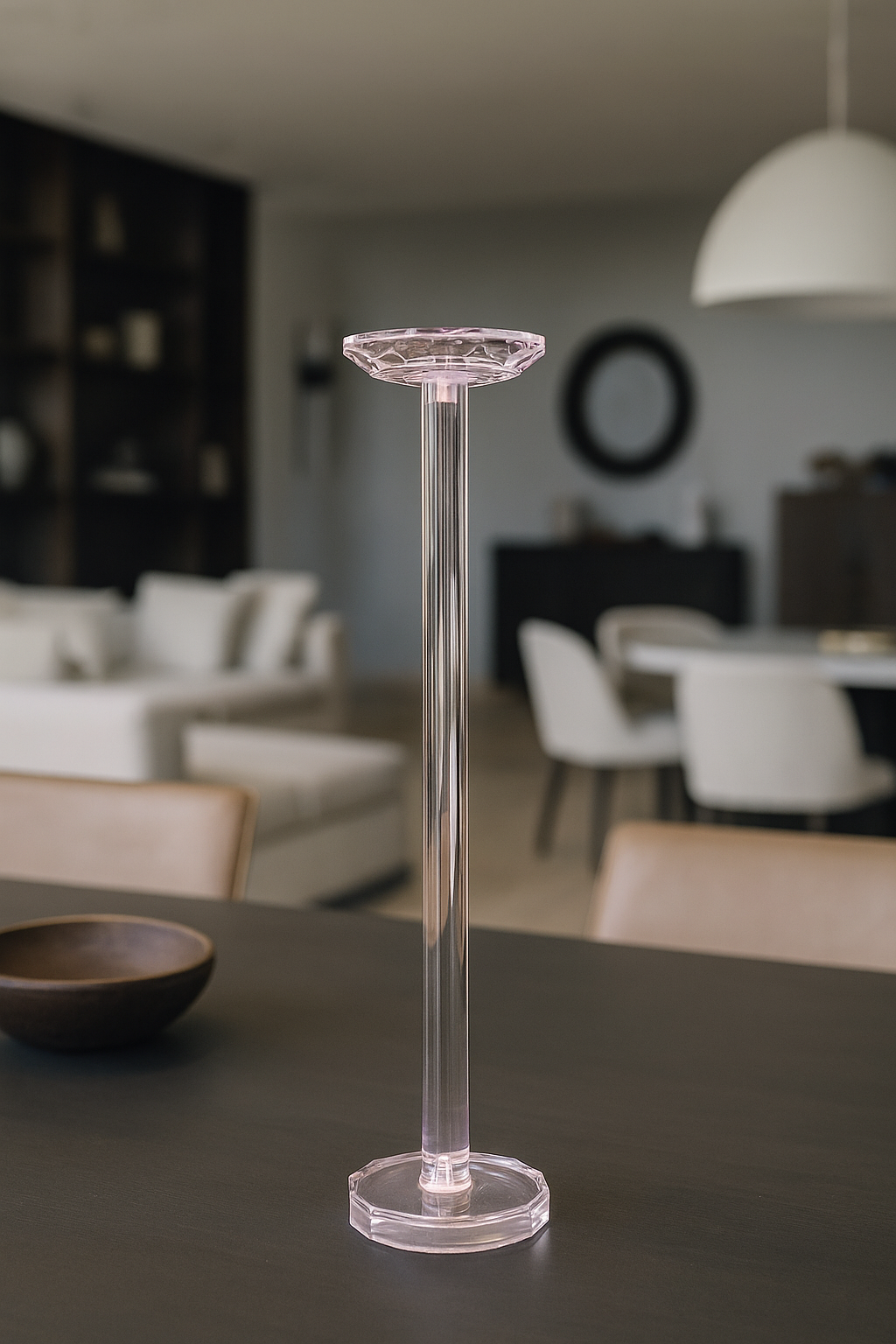 Crystal Clear Acrylic Floral Riser