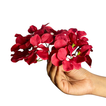 Red Flr Hydrangea 27 Petals (Pack of 100)