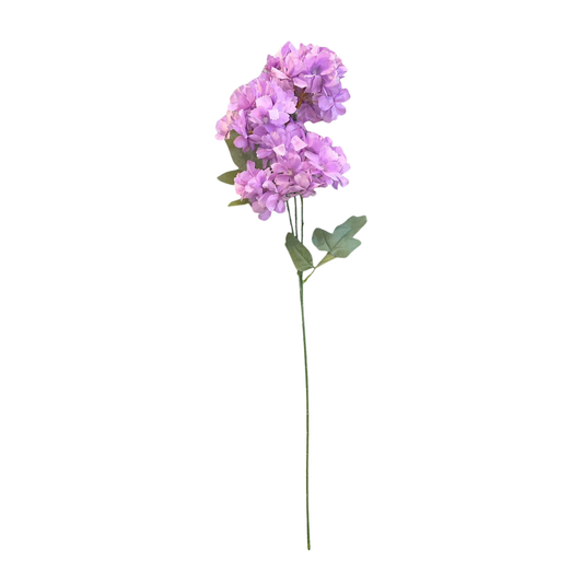Hydrangea Stick 3 Head 27.5" Light Purple (Pack of 10)