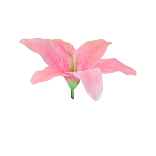 Pink Flr Lily Head ( Pack of 100)