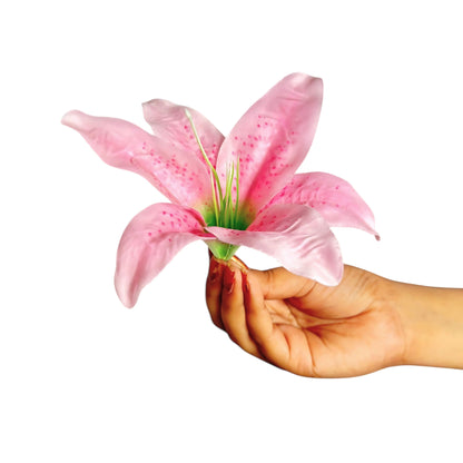 Pink Flr Lily Head ( Pack of 100)