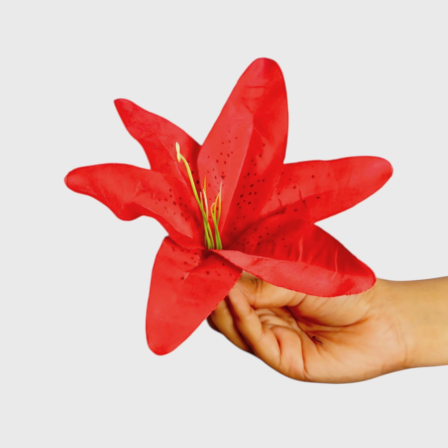 Red Flr Lily Head ( Pack of 100)