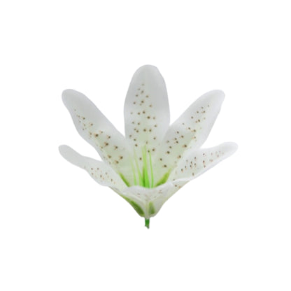 Off White Flr Lily Head ( Pack of 100)