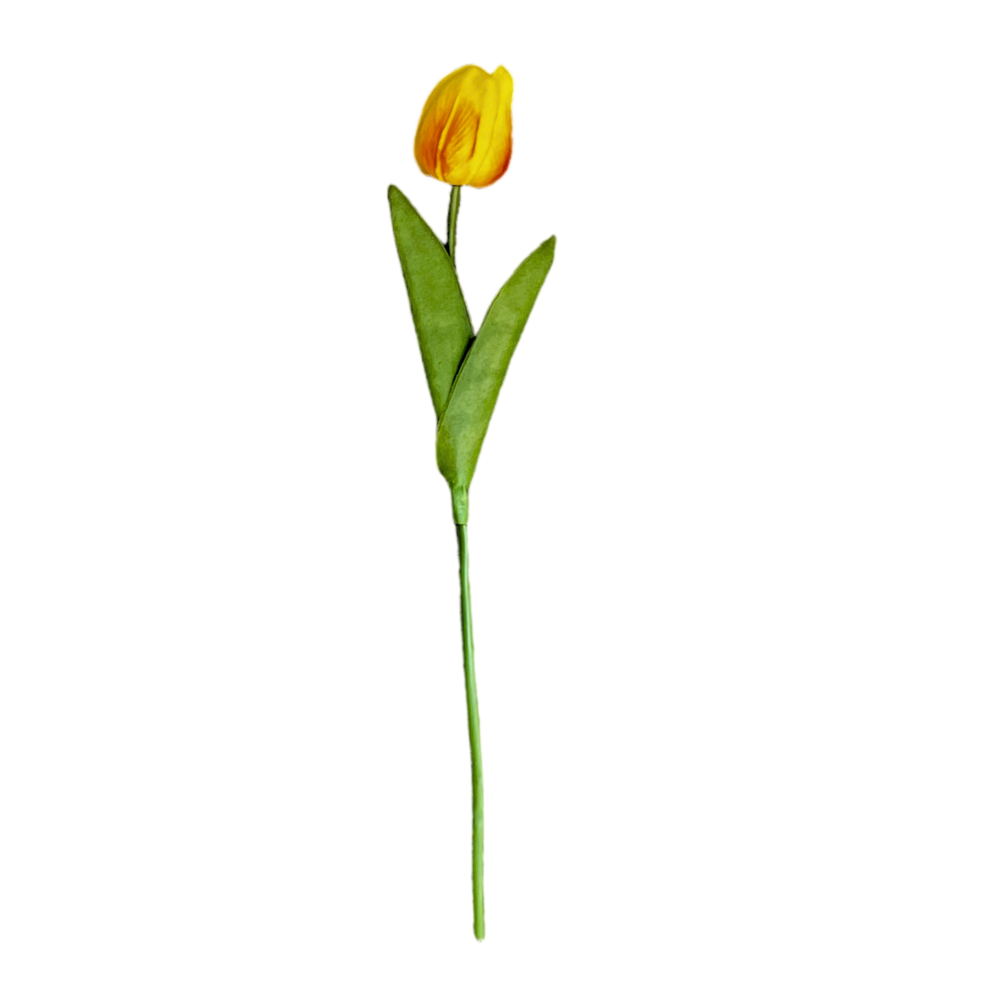 Tulip Stick 13" Yellow Orange (Pack of 10)