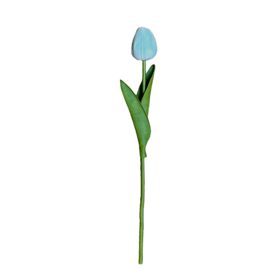 Tulip Stick 13" Sky Blue (Pack of 10)
