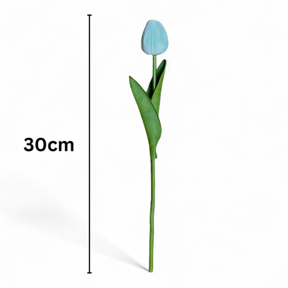 Tulip Stick 13" Sky Blue (Pack of 10)