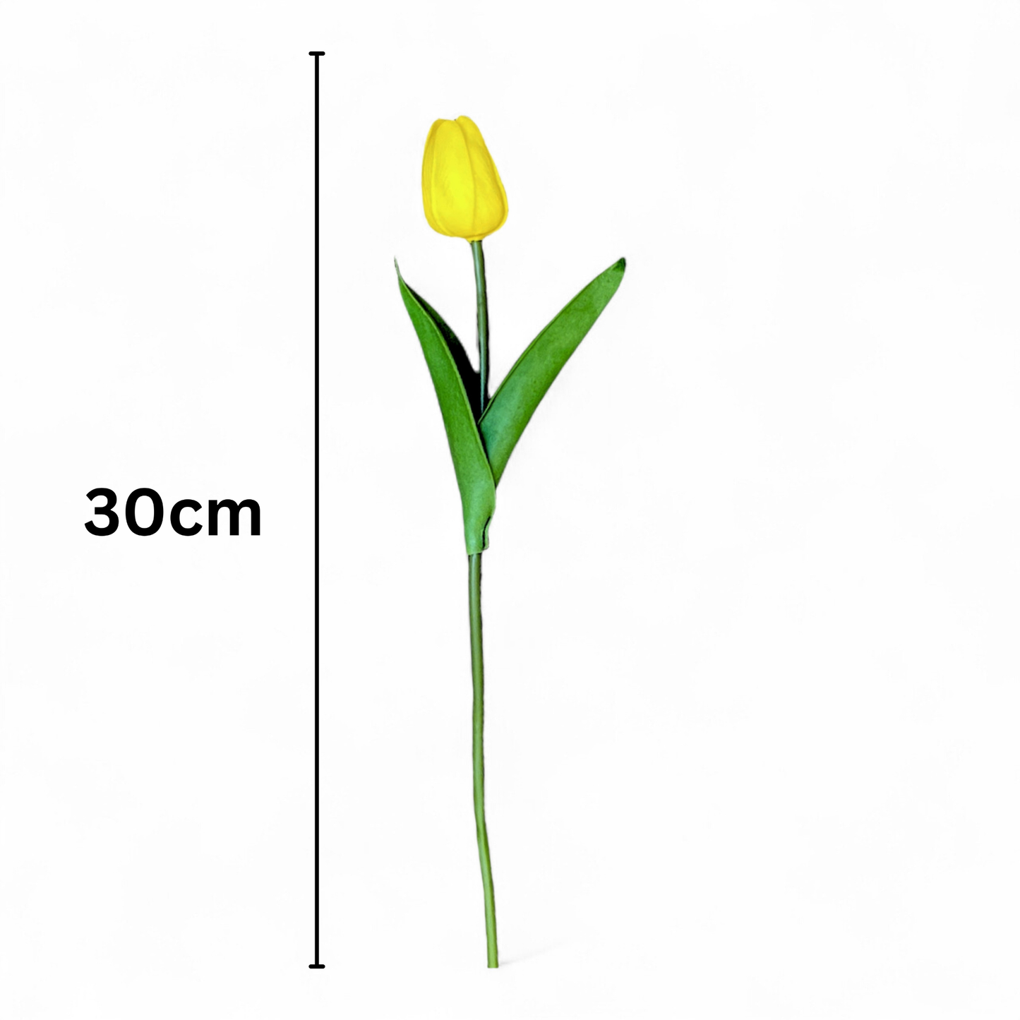 Tulip Stick 13" Yellow (Pack of 10)