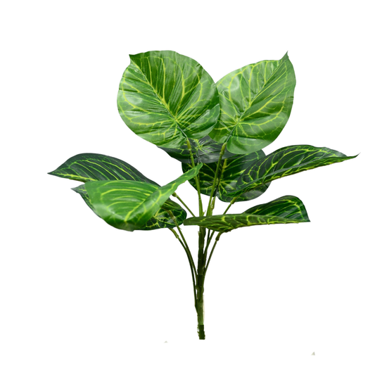 Artificial Dieffenbachia Bunch D/s Green Light Green (Pack of 5)