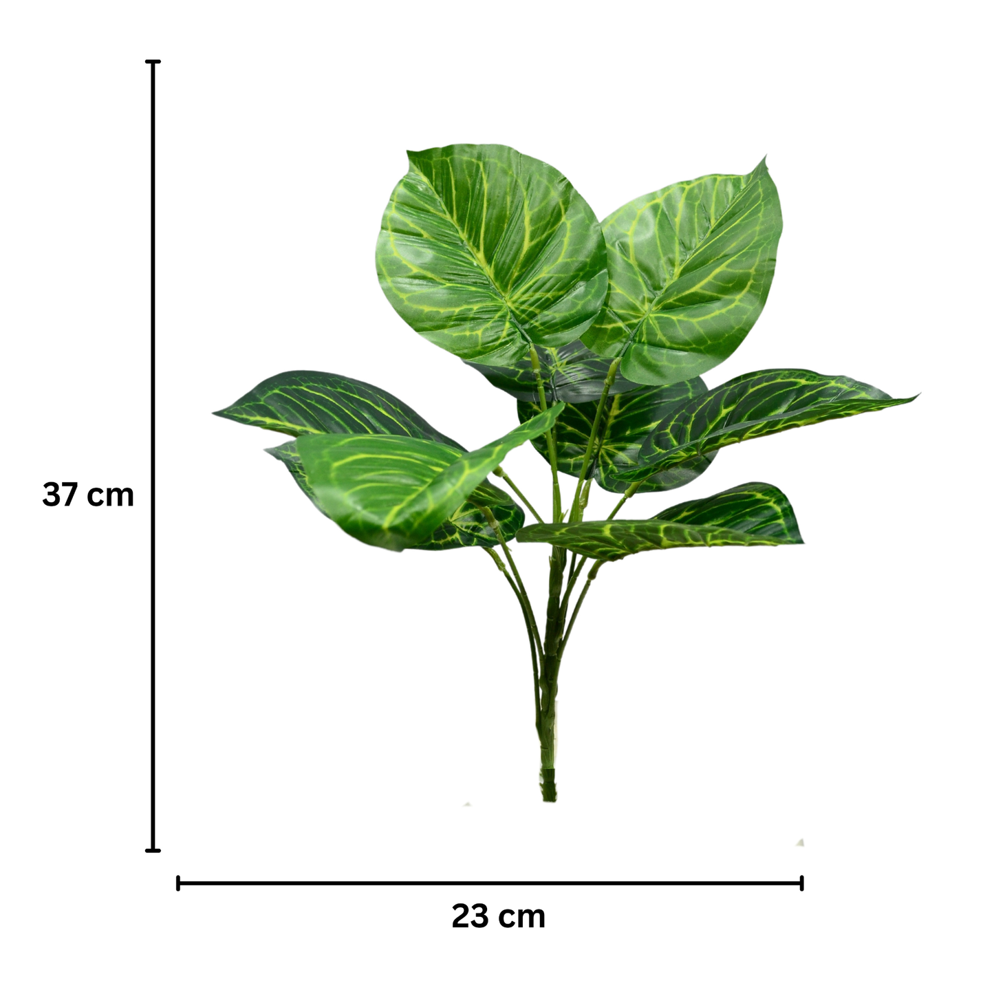 Artificial Dieffenbachia Bunch D/s Green Light Green (Pack of 5)