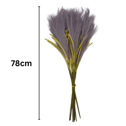 Pampas Grass Stick 31" Lavender (Pack of 10)