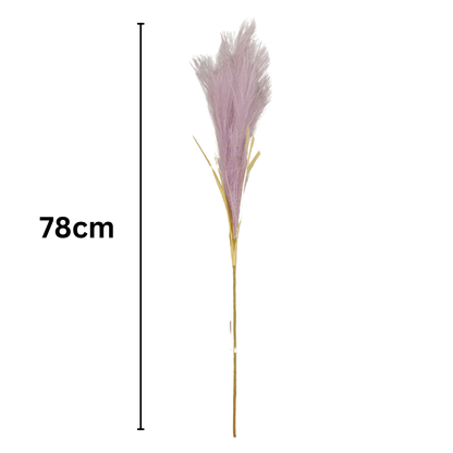 Pampas Grass Bunch 20 Stick 46.5" Lavender (Pack of 10)