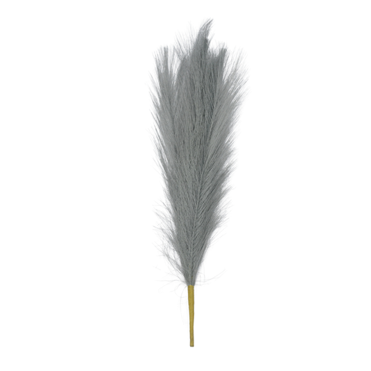 Pampas Grass Stick 17" Grey (Pack of 10)