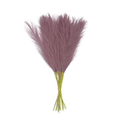 Pampas Grass Single Stick 21" Lavender (Pack of 10)