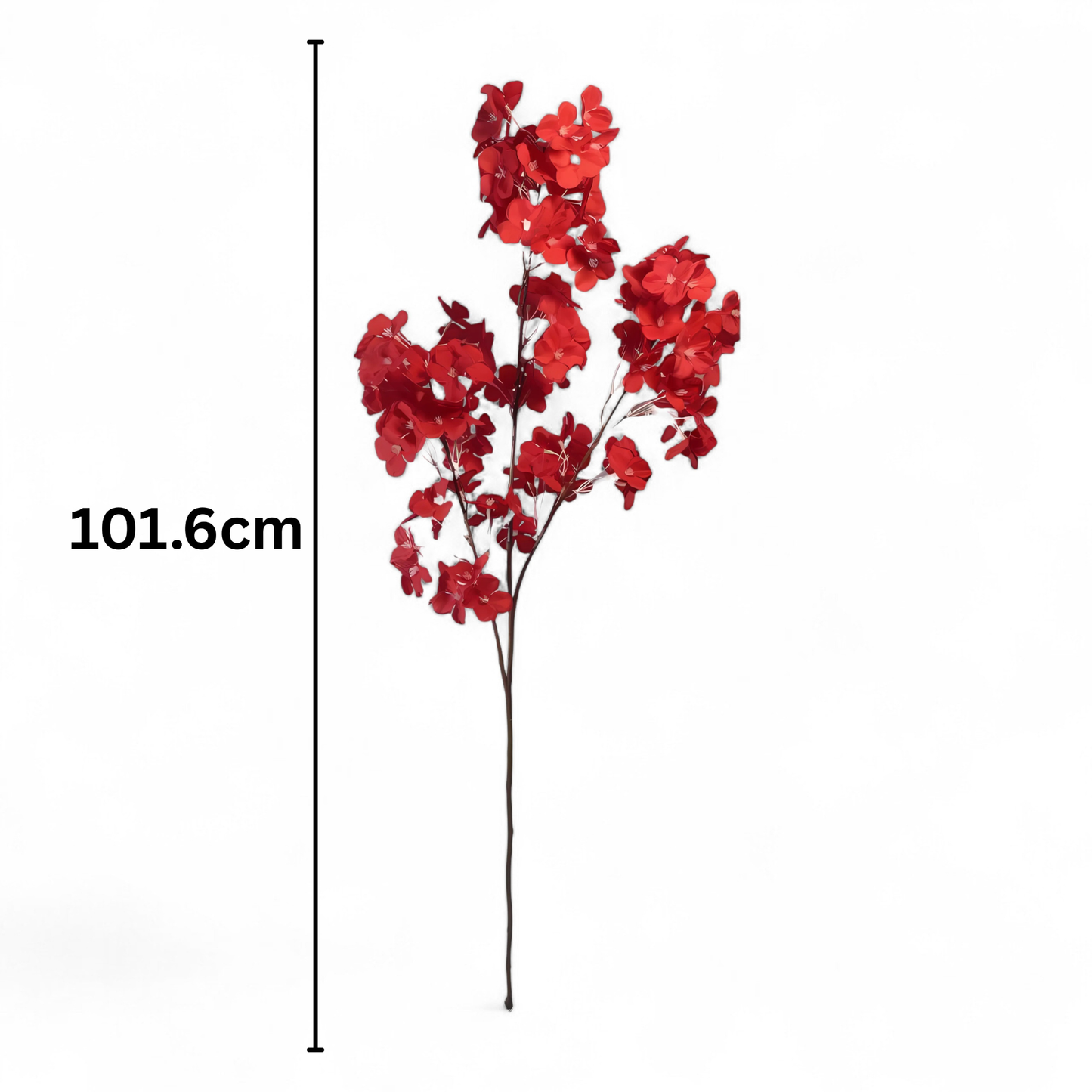 Cherry Blossom Stick 44" Red (Pack of 10)
