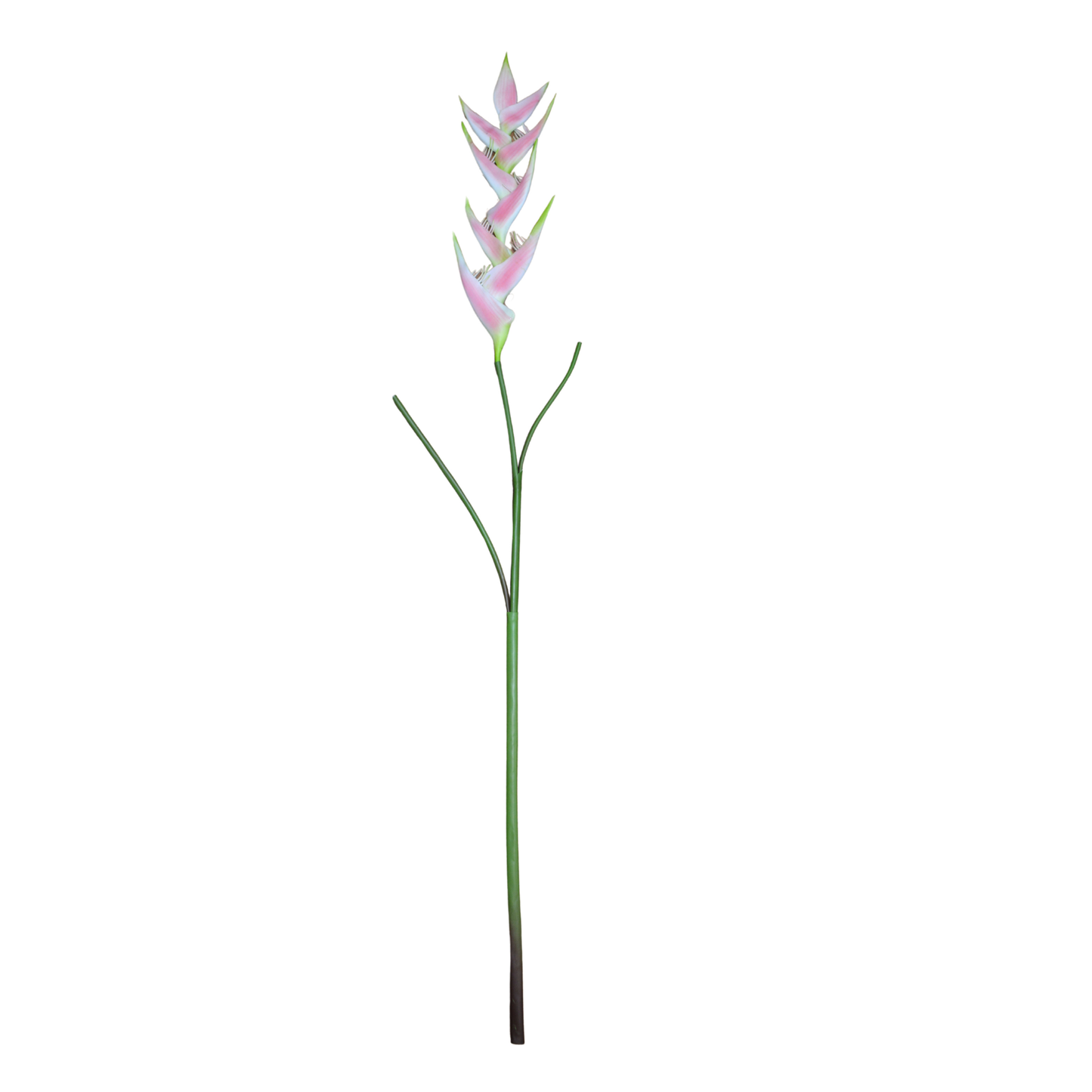 Heliconia Stick 9 Flower 123cm Light pink (Pack of 10)