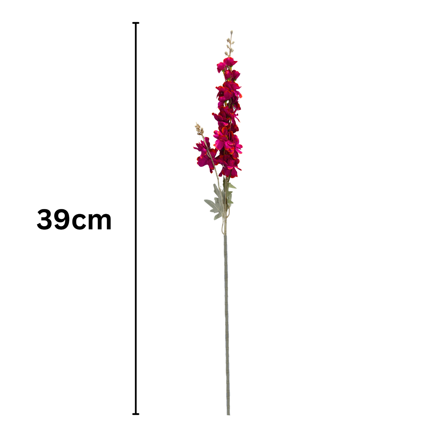 Delphinium Stick 23 Head 85cm Rustic Purple (Pack of 10)