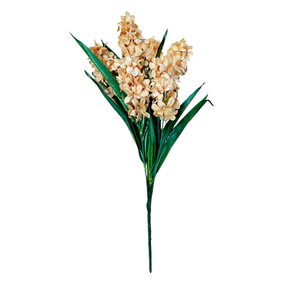 Bunch Hyacinth 7Stick 27" Light Brown (Pack of 5)