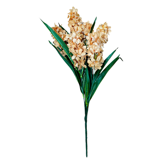 Bunch Hyacinth 7Stick 27" Light Brown (Pack of 5)