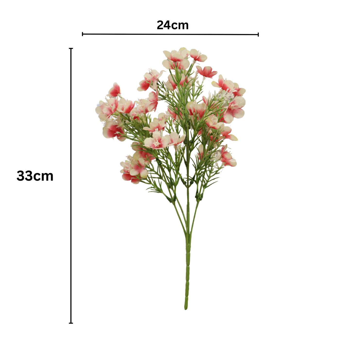 Oleander Flower Bunch Pink White (Pack of 5)
