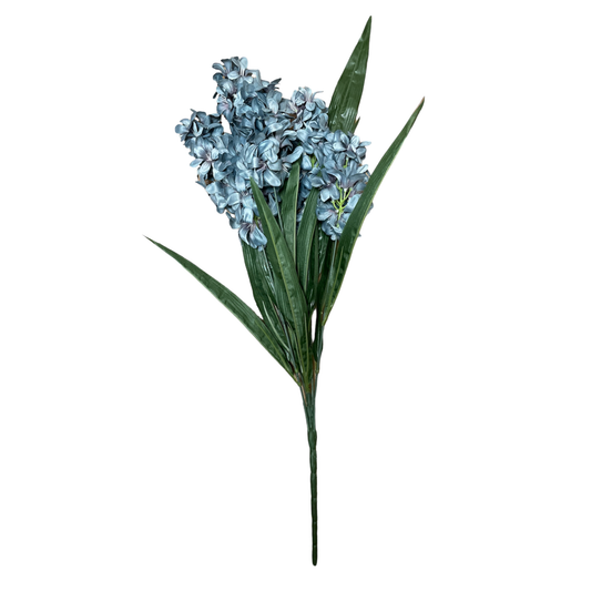 Bunch Hyacinth 7Stick 27" Grey (Pack of 5)