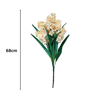Bunch Hyacinth 7Stick 27" Peach (Pack of 5)