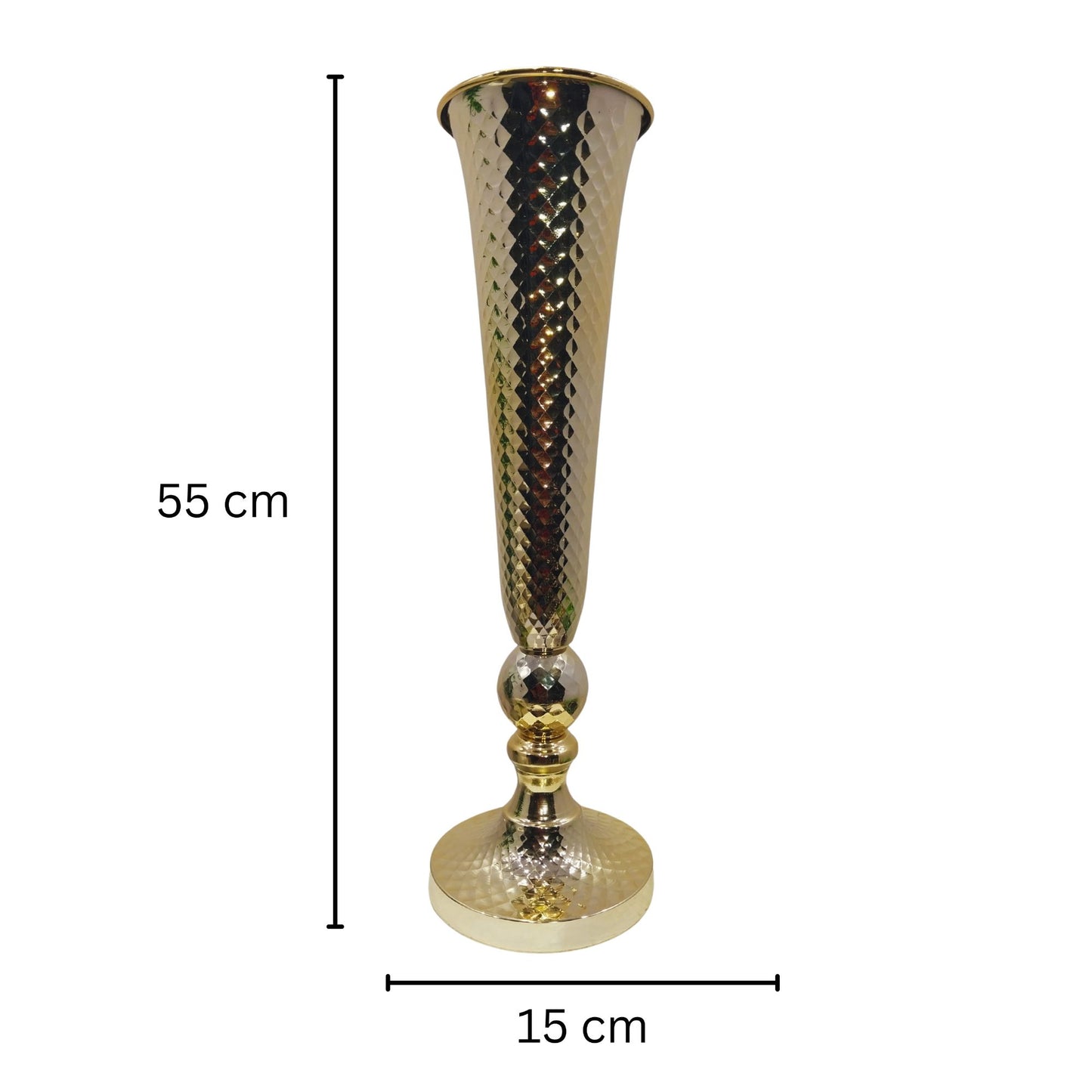 Metal Vase (55.6cm)