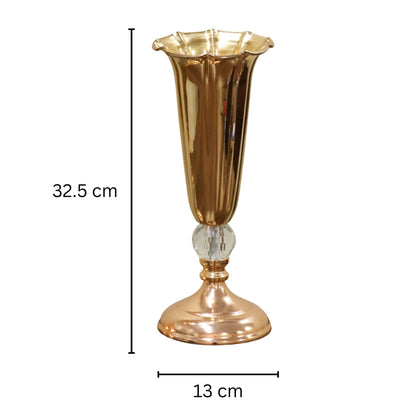 Metal Vase (33cm)