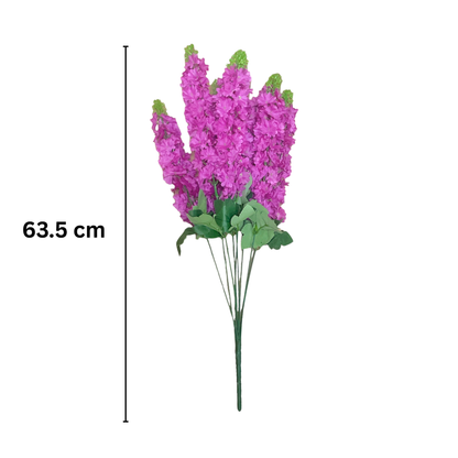 Bunch Hyacinth 9Stick Pink (Pack of 5)