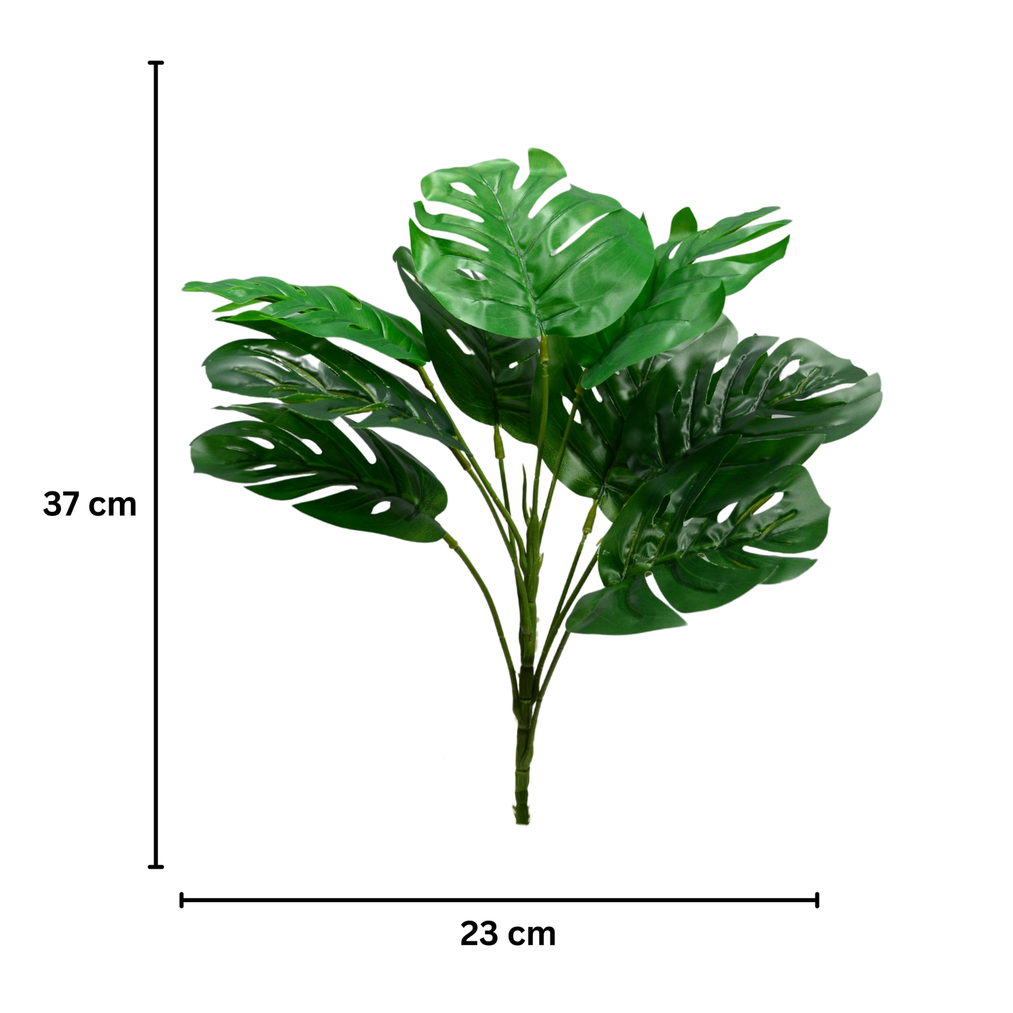 Bunch Monstera Stick 9 Head Green (Pack of 5)