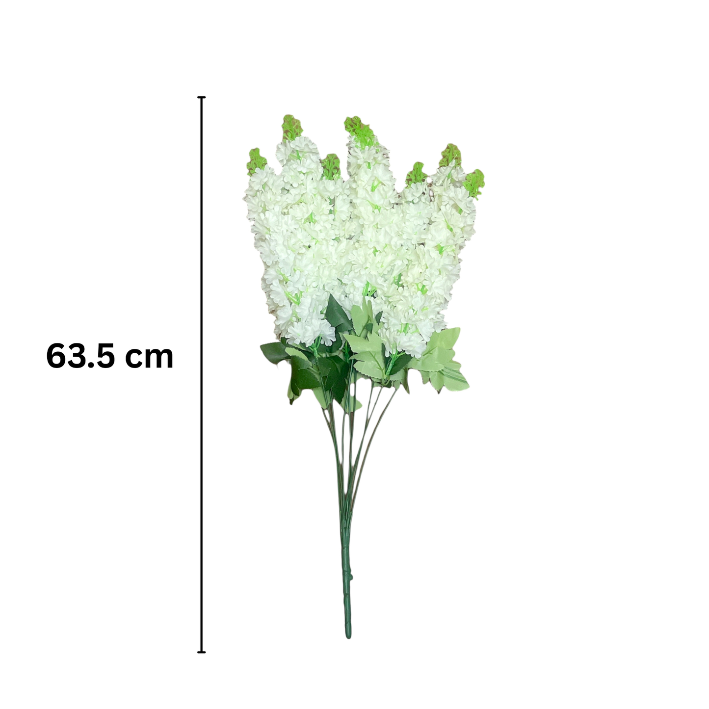 Bunch Hyacinth 9Stick White (Pack of 5)