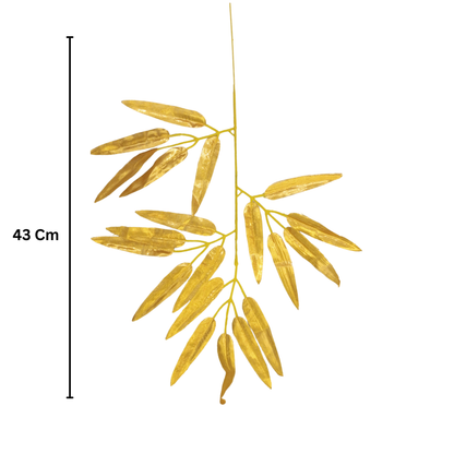 Bamboo/Moriya Leaf 43cm Golden (Pack of 10)