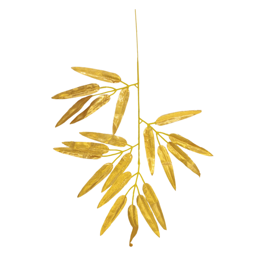 Bamboo/Moriya Leaf 43cm Golden (Pack of 10)