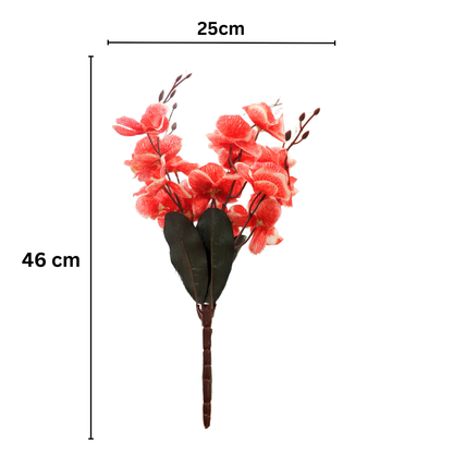 Cymbidium Bunch 17" Red (Pack of 5)