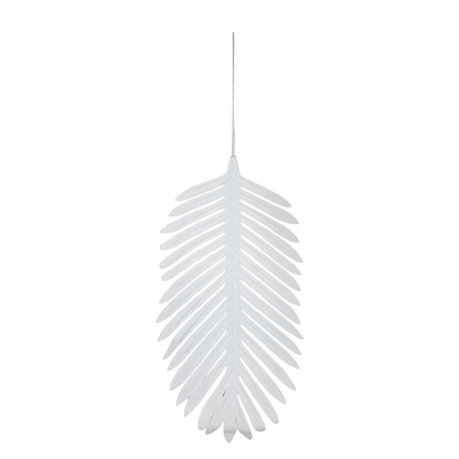 Leaf Stick Palm 50x18 cm White (Pack of 10)