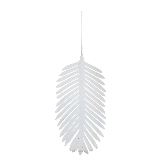 Leaf Stick Palm 50x18 cm White (Pack of 10)