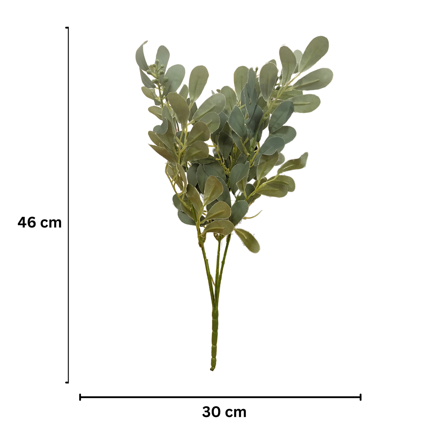 Bunch Leaf Jube 25 Heads 18" Green (Pack of 5)