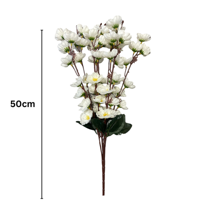 Bunch Cherry Blossom 20" Off White (Pack of 5)