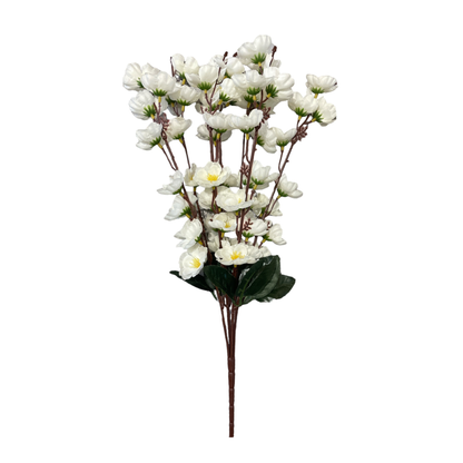Bunch Cherry Blossom 20" Off White (Pack of 5)