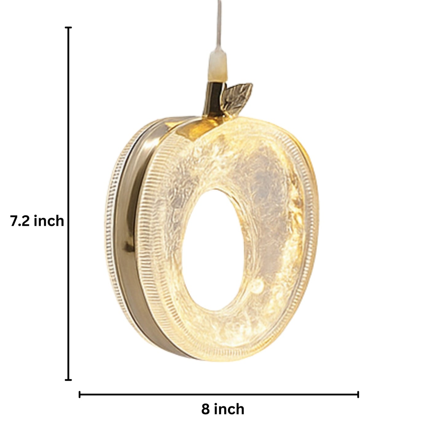 Hanging Apple Light (Set of 5 Pc's)