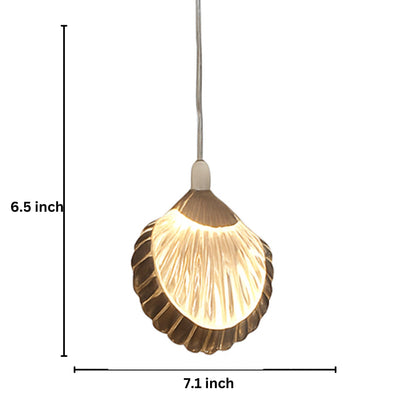 Hanging Shell Light (Set of 5 Pc's)