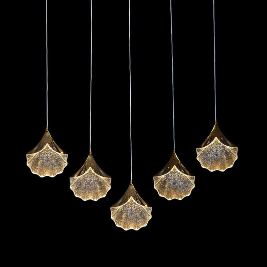 Hanging Elegant Shell Light (Set of 5 Pc's)