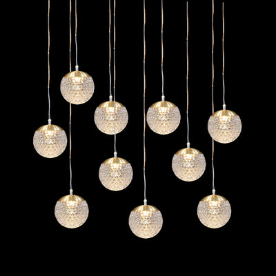 Hanging light Acryliclic Ball 11" (set of 10 Pcs)