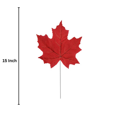 Mapple Leaf 15" Magenta (Pack of 10)