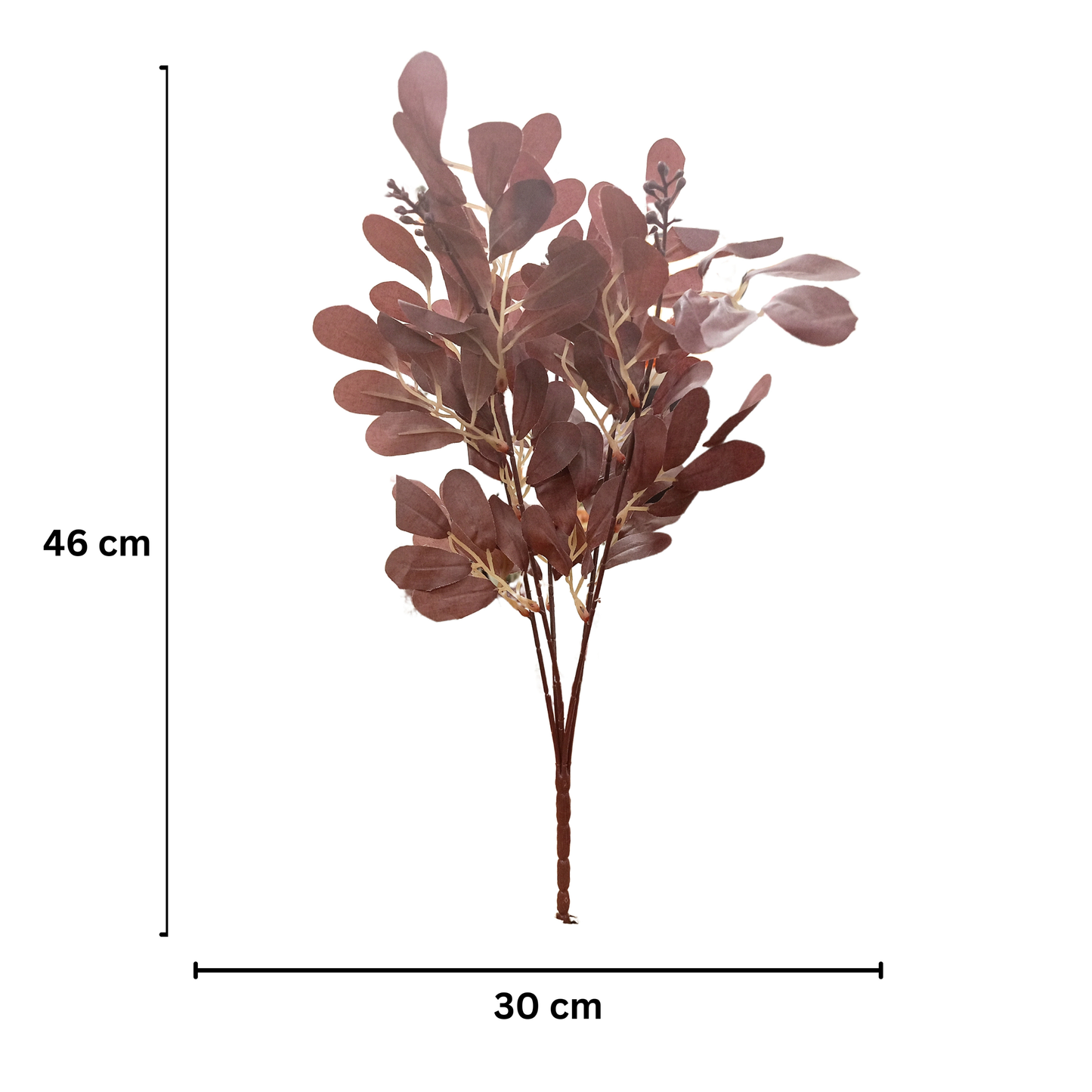 Bunch Leaf Jube 25 Heads 18" Dark Brown (Pack of 5)