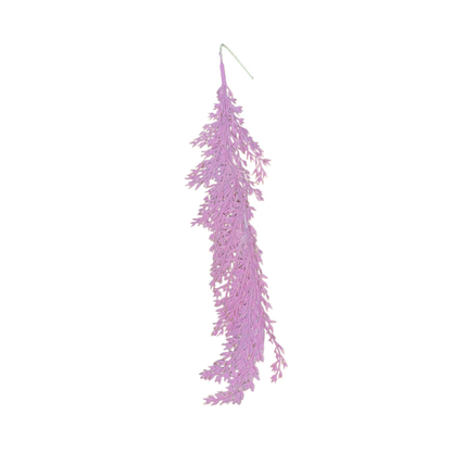 Ruscus Leaf Stick 14" Purple (Pack of 10)