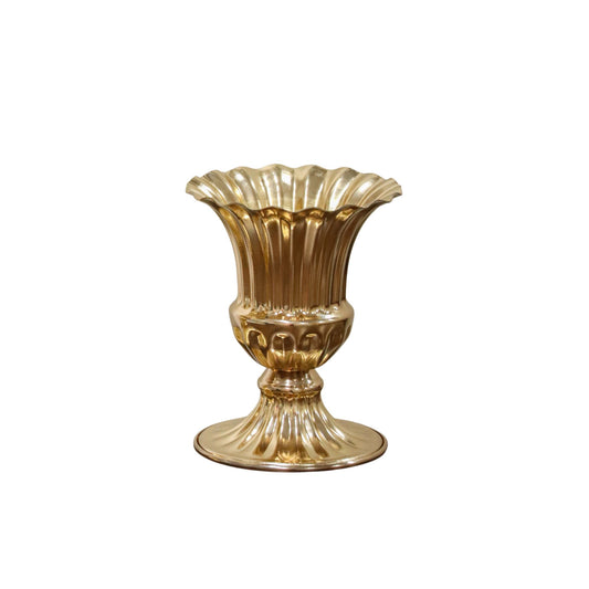 Gold Trumpet Vase (16cm)
