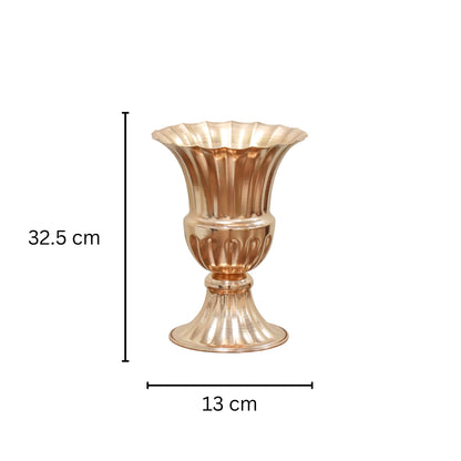 Gold Trumpet Vase (16cm)