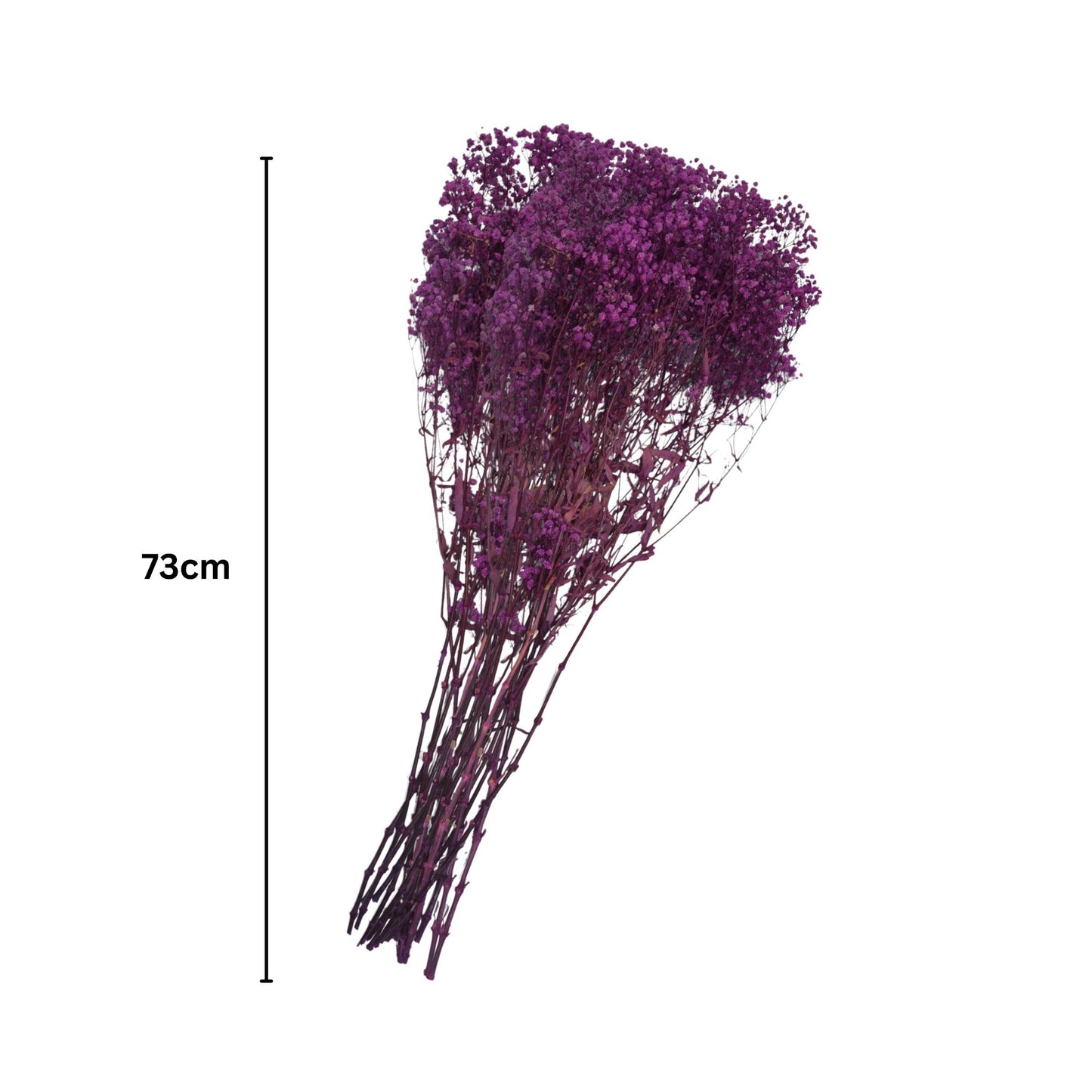 Artifical Flower Gypsy Dark Purpal (Pack of 5)