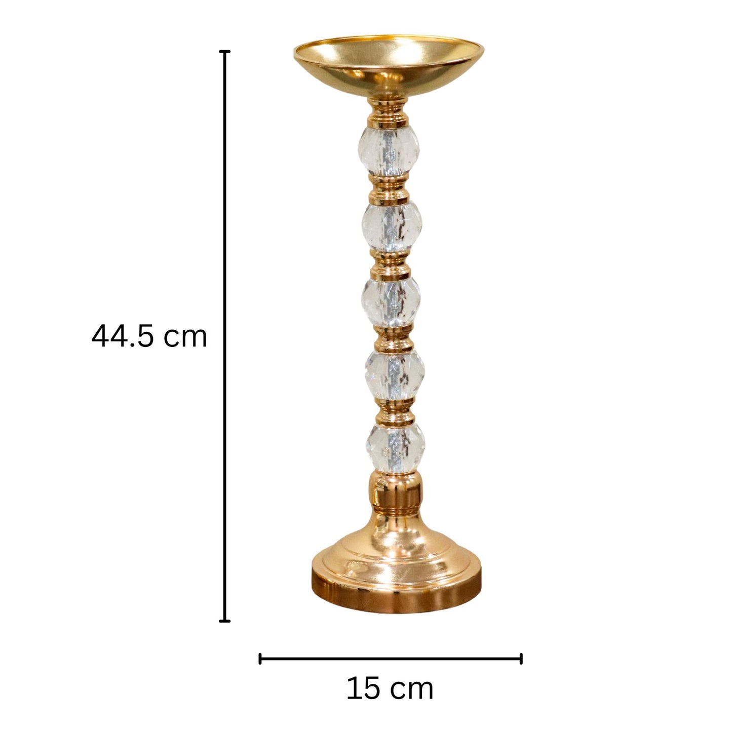 Iron Stand (44.5cm) Golden